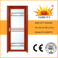 Popular Model Glass Aluminium Bathroom Door with Single Leaf (SC-AAD076)